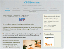 Tablet Screenshot of optimalaysia.com